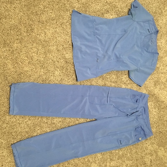 Cherokee Baby Blue Ceil Blue Scrubs